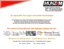 Tablet Screenshot of munz4m.de